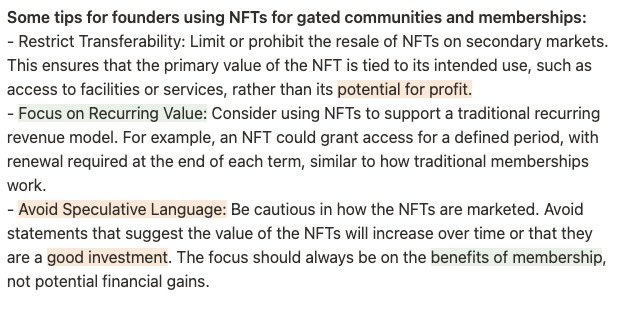 mj__fortis's tweet image. What would the SEC think of your NFT-gated community?

My insights from the FlyFish proceeding.