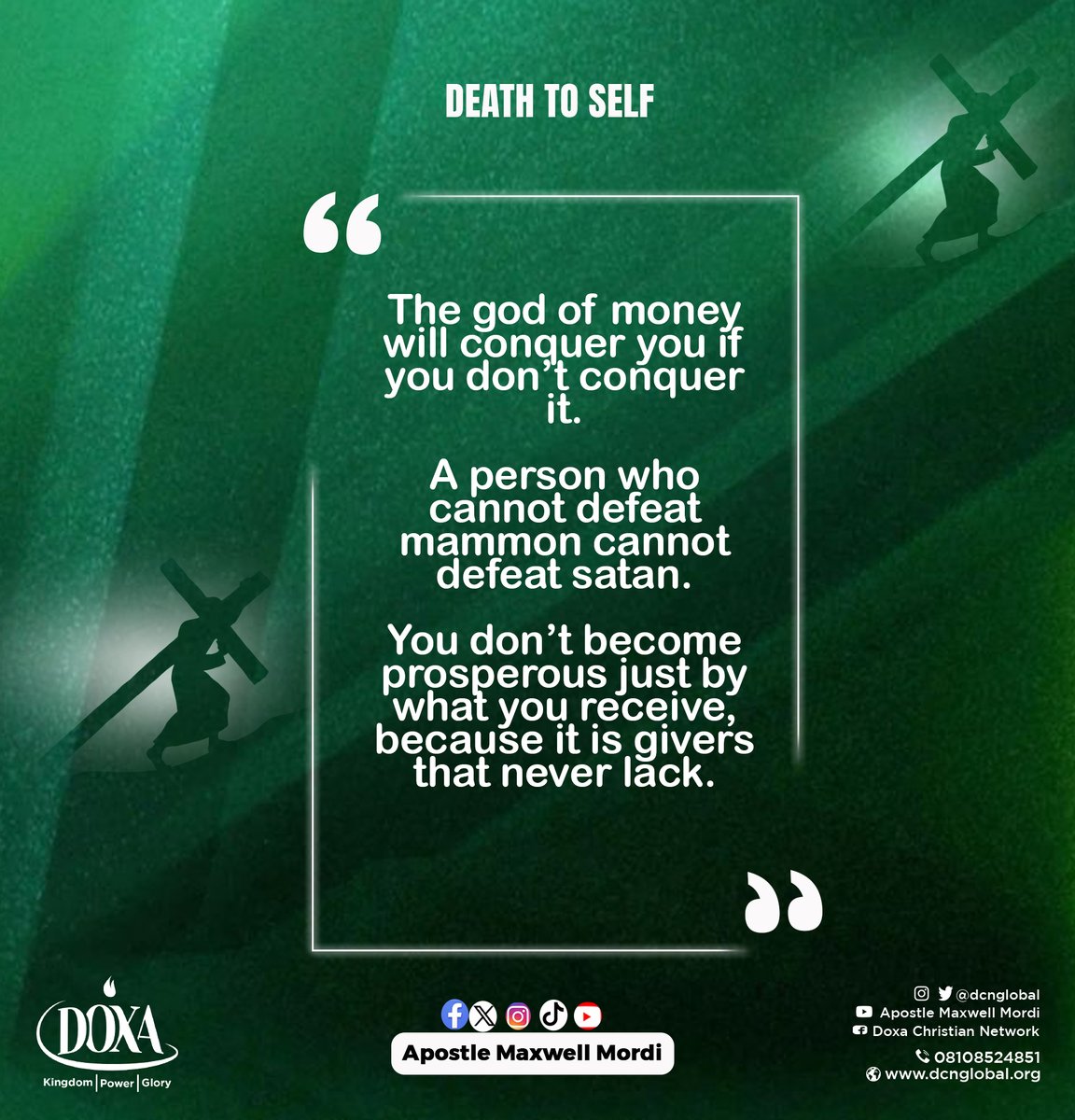 Apostle Maxwell Mordi tweet media