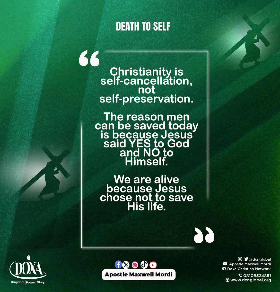 Apostle Maxwell Mordi tweet media