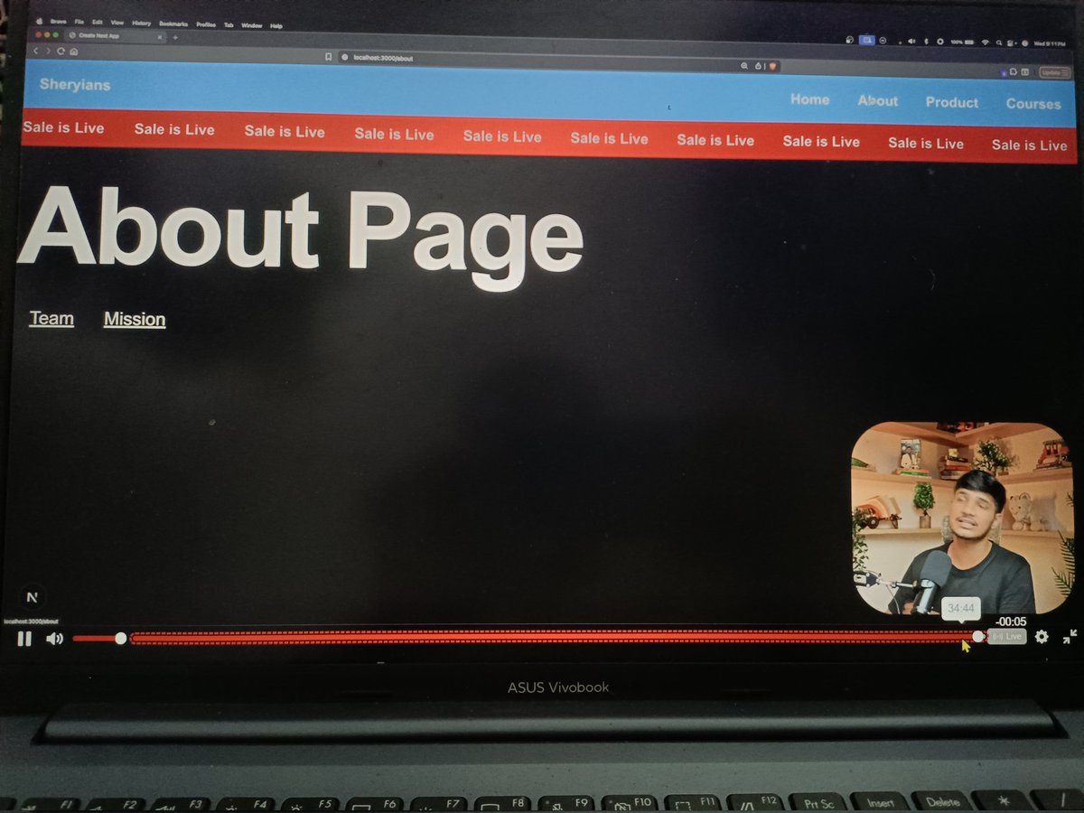 pal_sunal's tweet photo. Day 3 with Next.js 🚀
Learned about routing & built a custom error page. Step by step, it’s getting cleare
@harshbhaiyaa
,@ankurdotio,@sarthacksharma
#Nextjs #WebDevDay https://t.co/xZZ7AdJVFT