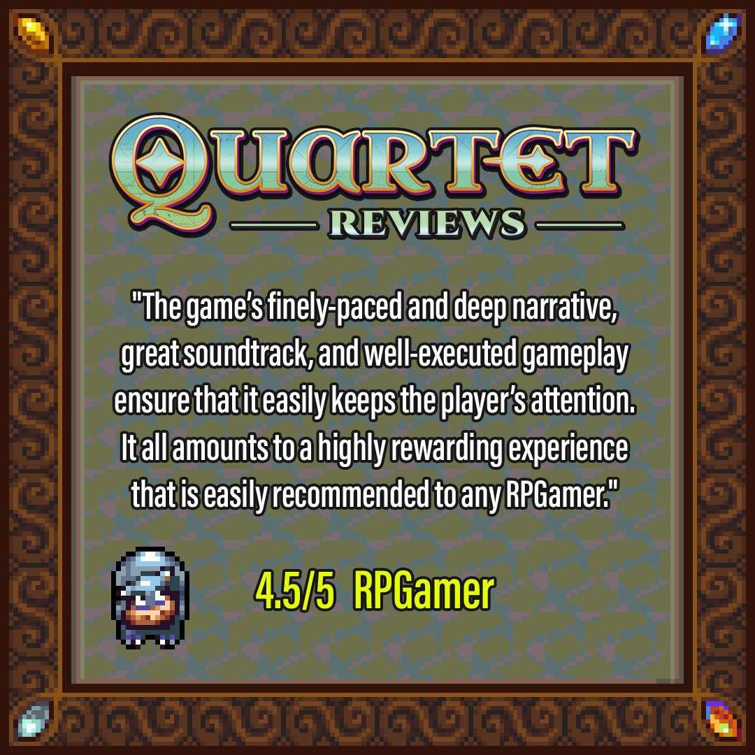 One week since release, what have creators and reviewers been saying about #QuartetRPG?  

Here's a sample!