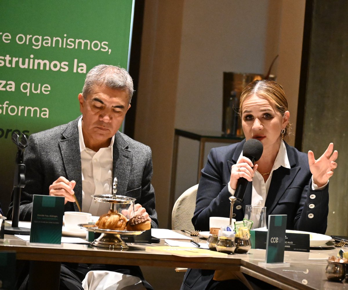 La presidenta de COPARMEX Puebla, <a href="/CoparmexPdtePue/">Beatriz Camacho Ruíz</a>, participó en la Comisión Ejecutiva del <a href="/CCEPuebla/">CCE Puebla</a>, un espacio para analizar y dar rumbo a los temas que impactan al sector empresarial y a la sociedad.

Hoy, más que nunca, requerimos refrendar la unidad y coordinación para