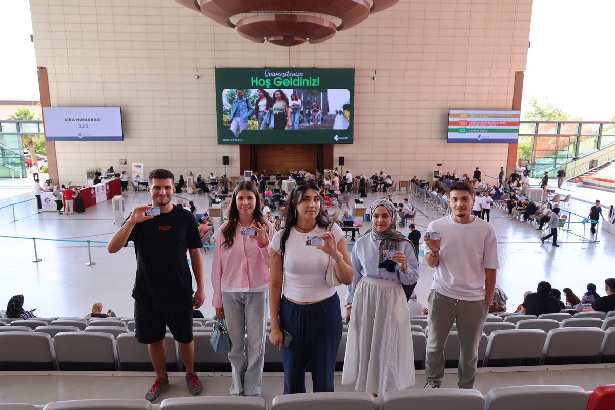 HKÜ Ailesi'nin Yeni Üyeleri; Üniversitenize Hoş Geldiniz👏🎯💐

2025 YKS yerleştirme sonuçlarının açıklanmasının ardından, <a href="/hkunv/">Hasan Kalyoncu Üniv</a>'ye gelen yeni öğrencilerimizin kayıt günü heyecanı devam ediyor.

Aramıza yeni katılan tüm öğrencilerimizi tebrik ediyor, başarılarının devamını