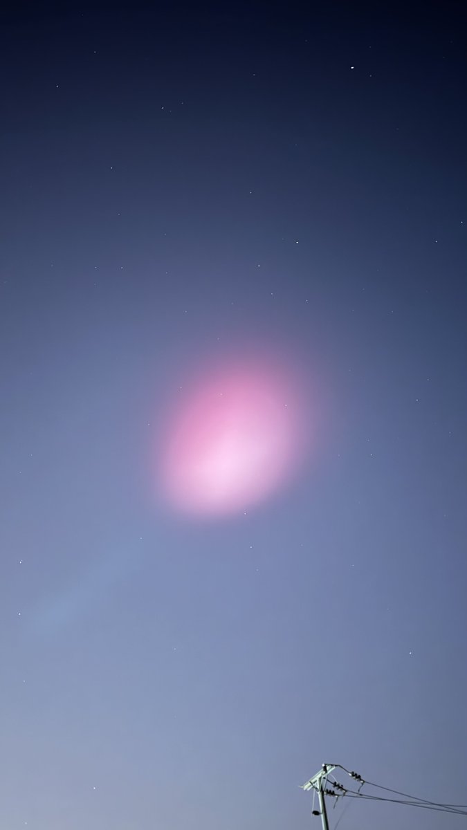 تكرر ظاهرة الشعاع الوردي في سماء بعض المدن