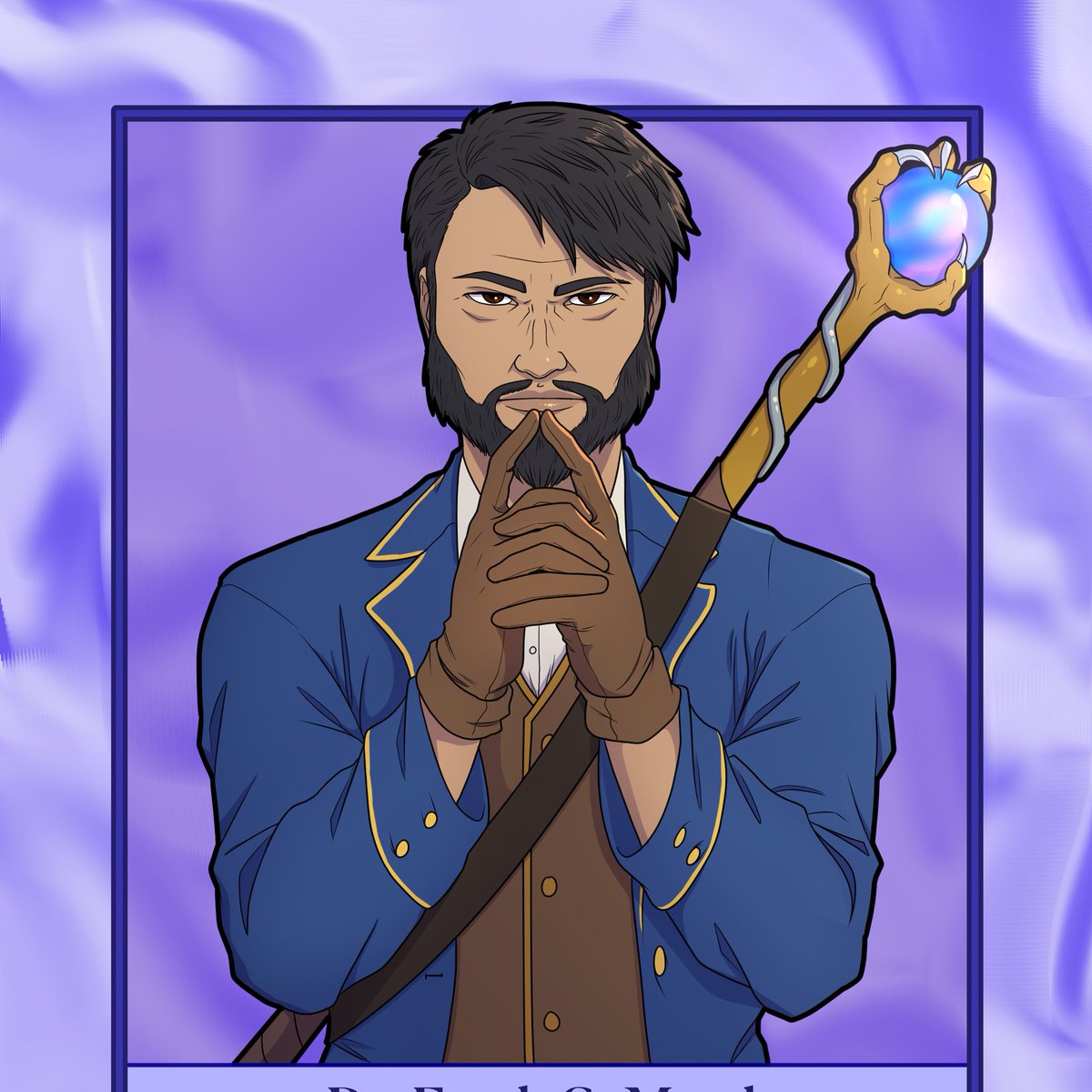 Gauntlet, Wand, and Staff (in that order)

Characters are from my urban fantasy adventure comic book, The Spider's Circle. Issue 1 is in progress!