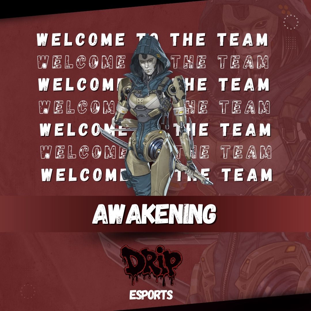 Drip_GTA's tweet photo. ⚔️ New blood. Same mission. ⚔️

Say hello to @AwakeningFPS , officially joining the Drip Esports roster!
Young, hungry, and already turning heads—this is a player with something to prove.
#ALGS , we’re coming. 🔥

#DripEsports #awakening  #ApexLegends #ALGS #drip #fypシ #TrendingNow #esports