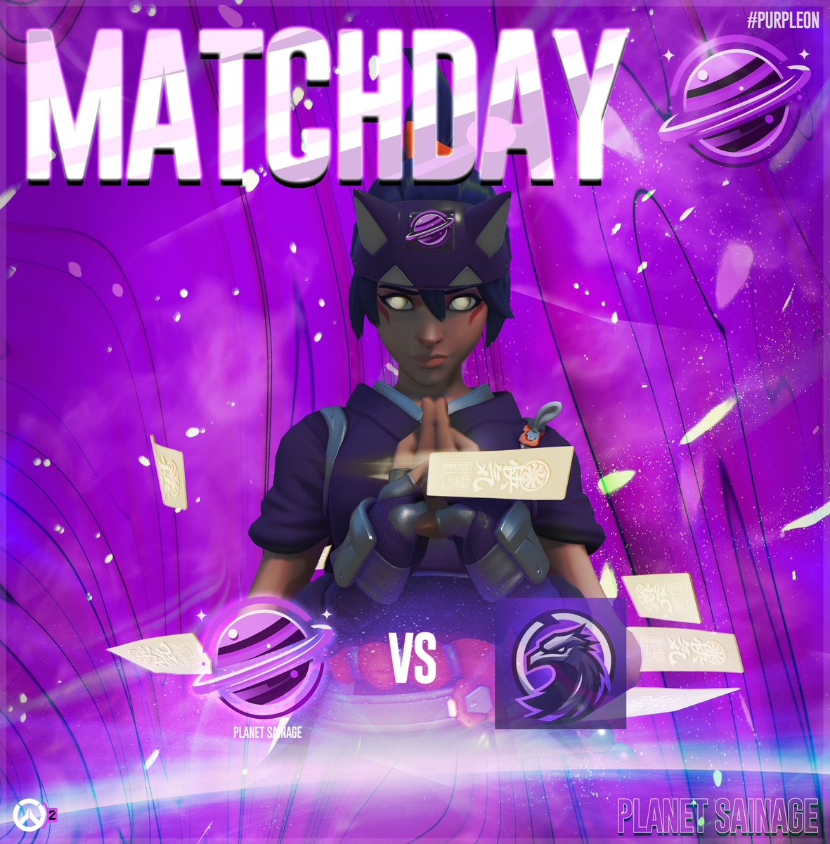 Ready for Velora Munin today 💥 #purpleON 🪐 <a href="/FACEIT_OW/">FACEIT Overwatch</a>