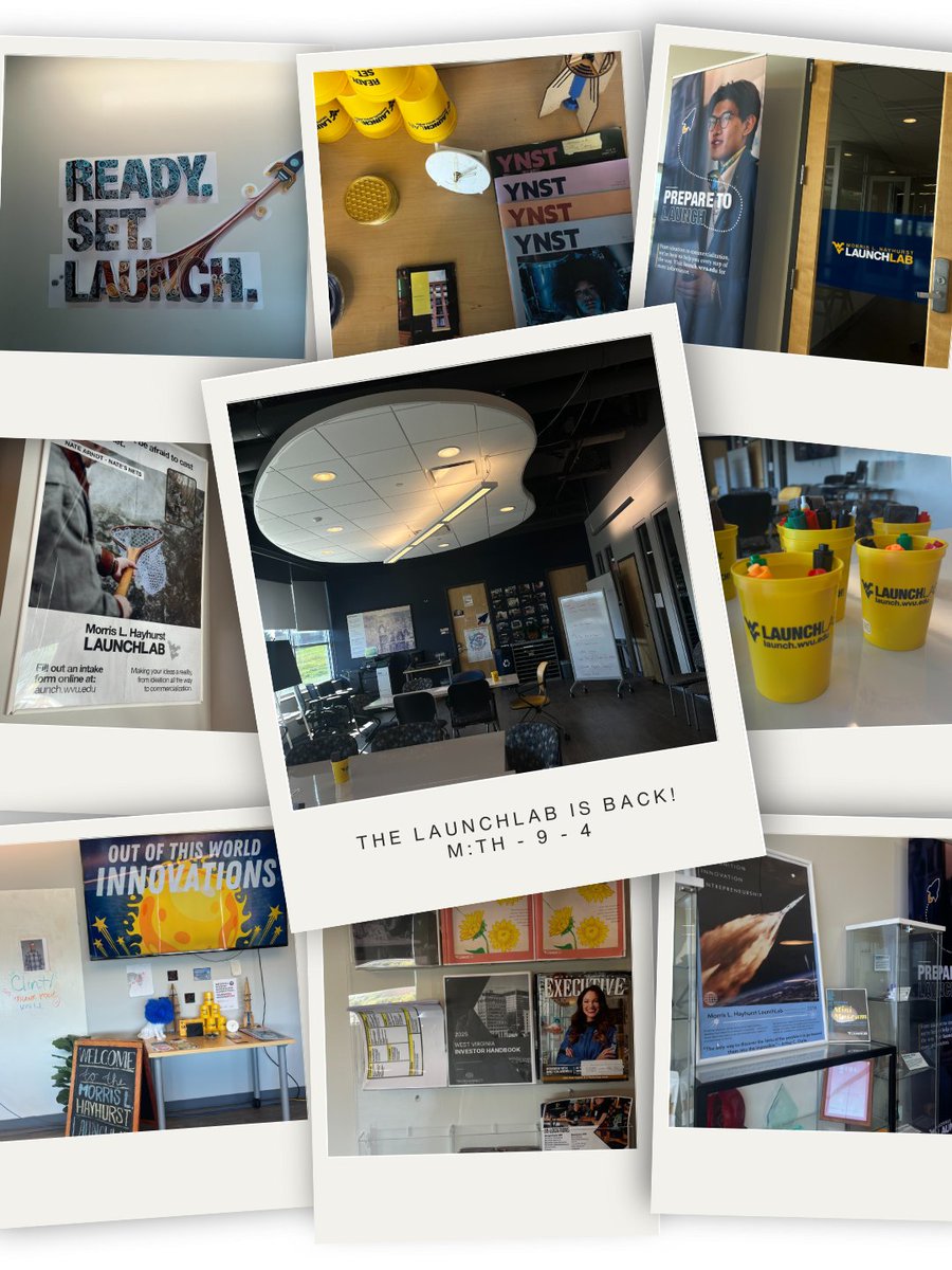 School’s back, and so is the LaunchLab! 🚀

Have a big idea? Want to start your own business? WVU’s LaunchLab is the place to make it happen.

📍 Or stop by in person: Evansdale Crossing, 4th Floor | Mon–Thurs, 9 AM–4 PM