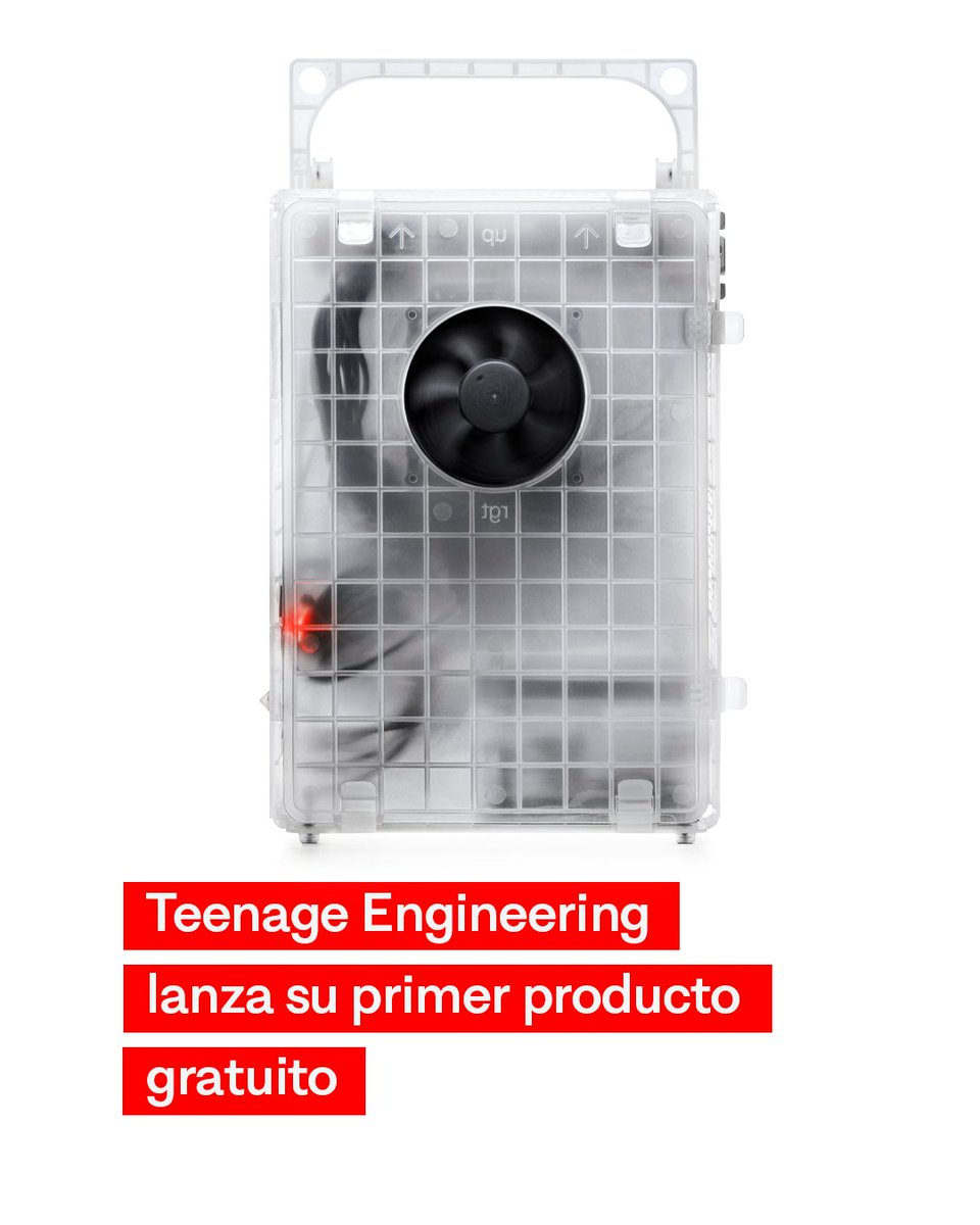 designaholicmx's tweet image. Teenage Engineering presenta Computer-2: un case de PC semitransparente, ensamblado sin herramientas y distribuido GRATIS como estrategia de adquisición. Costo de producción: &amp;lt; $9 USD. Diseño, marketing y audacia.
#TeenageEngineering #DesignStrategy