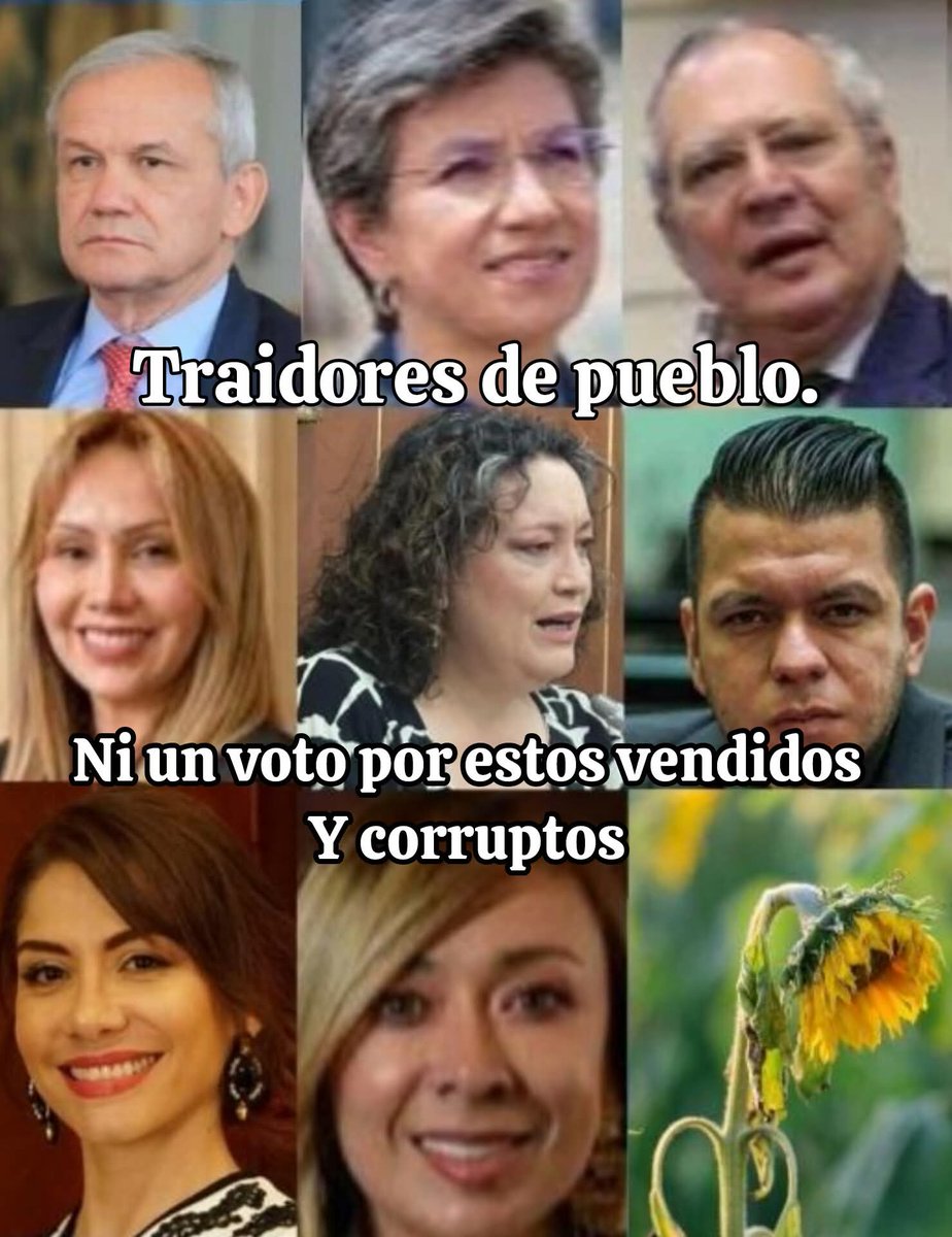 Son una basura inmunda.