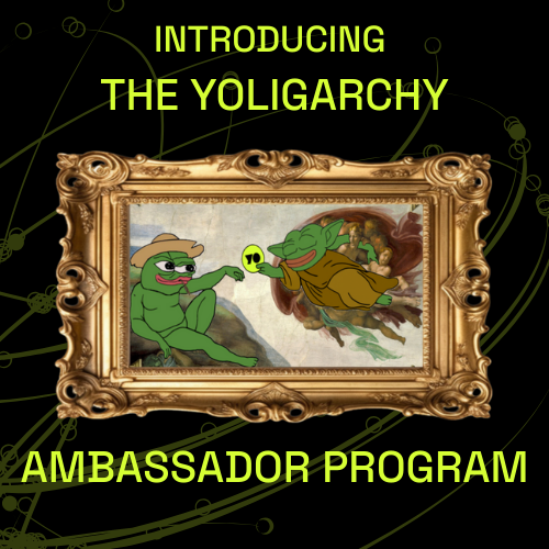 Introducing The YOligarchy: YO’s new Ambassador Program.

We’re calling on creators who care about yield optimization and DeFi innovation to join us in building something meaningful.

Want to fly the YO flag? Read on.
1/ 🧵