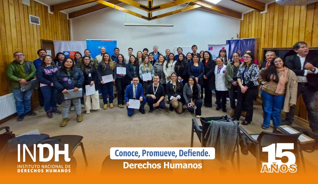 #INDHAysén📍, la Seremi de Salud (<a href="/SeremiSalud_XI/">Seremi Salud Aysen</a>), la Municipalidad de Coyhaique (<a href="/municoyhaique/">Ilustre Municipalidad de Coyhaique</a>), Fosis (<a href="/Fosis_Aysen/">FOSIS Aysén</a>) y el Servicio Nacional de Migraciones (<a href="/MigracionesCL/">Migraciones Chile</a>) organizaron la jornada de capacitación Promoción y Protección de los DD.HH. de las Personas Migrantes