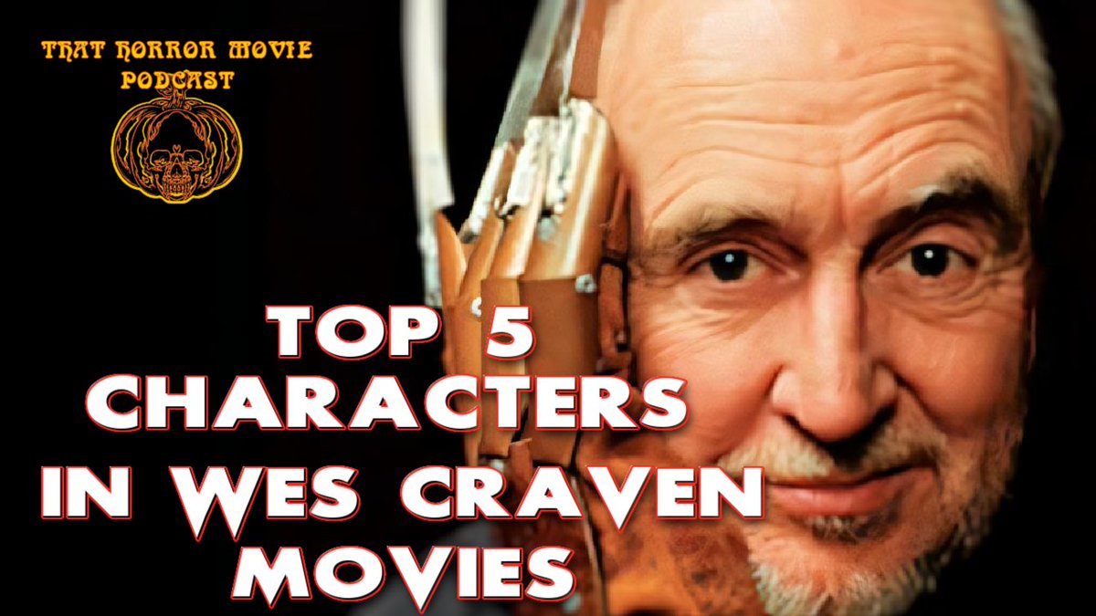 New video up! Check out our Top 5 Characters in Wes Craven Movies! Let us know YOUR Top 5!! youtu.be/yU0U9FvLkyU #WesCraven #Scream #Ghostface #freddykrueger #horror #horrormovies #Director #anniversary #anightmareonelmstreet #horrormovie