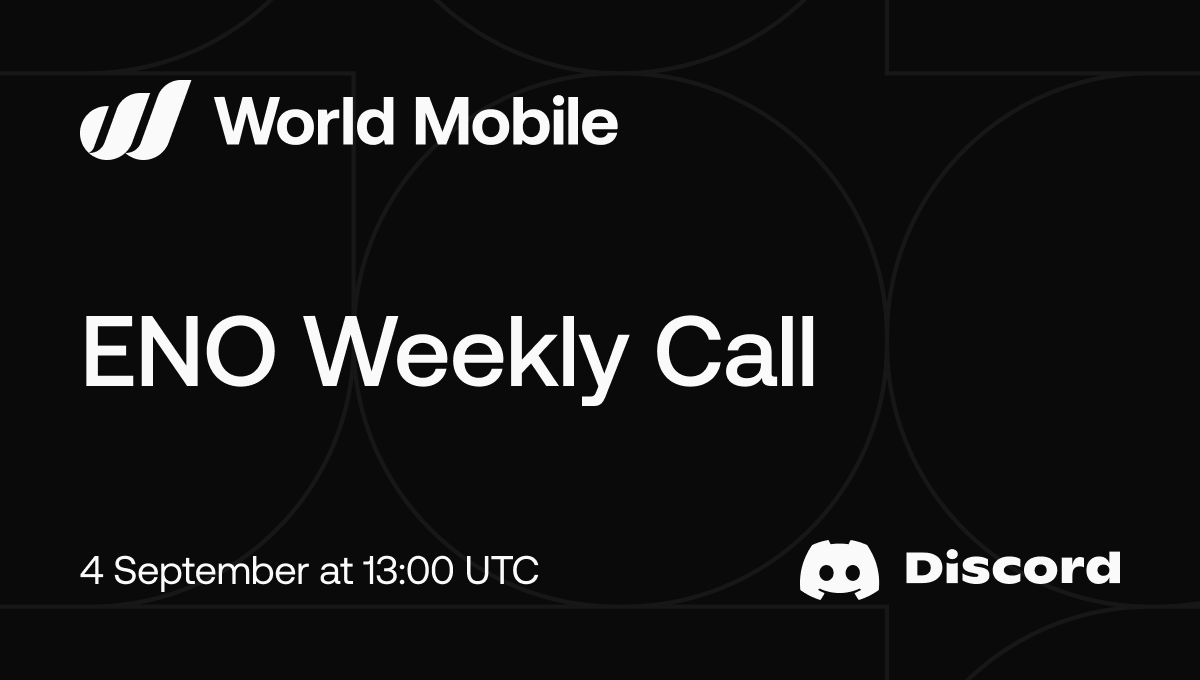 ⏰ EarthNode Operators, the next ENO call is happening tomorrow ...