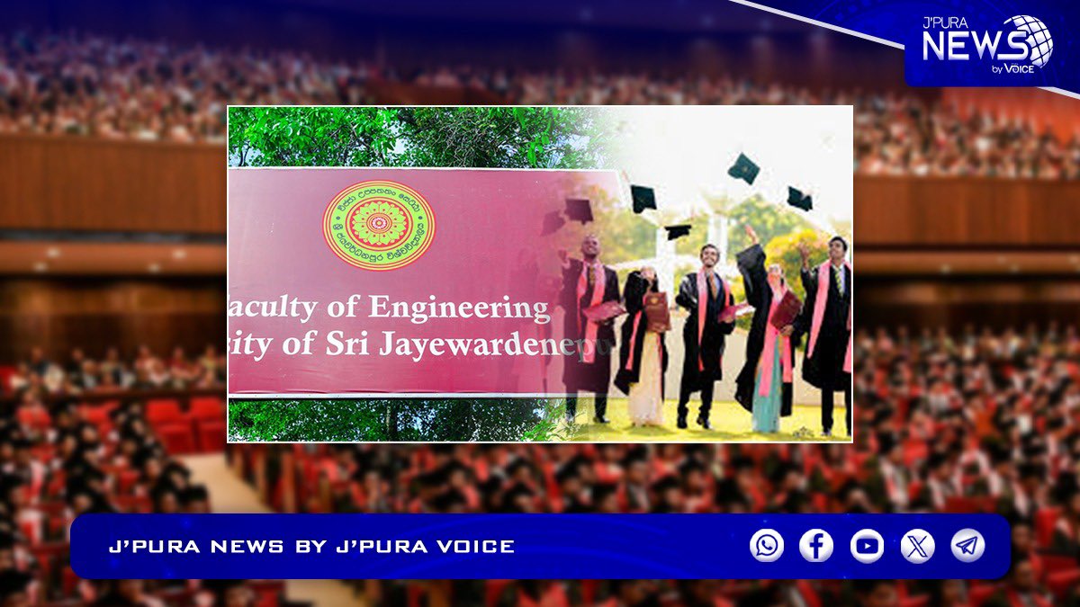 JpuraNews's tweet image. Convocation supplication forms are now accepted from FOE @usjp for the 51st Convocation.

To download the supplication forms:
tinyurl.com/4b6sapsw

#JpuraNews
#JPURAVOICE
#OfficialMediaAndBroadcastingUnit
#USJ
#SriLanka