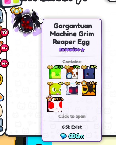 Meusi 💜 (@meusi81) on Twitter photo GIVEAWAY 😍💜
Who wants a garg?
🤣 yea!! Here your chance to hatch one 🤓
One lucky person wins this gargantuan grim reaper egg 🎉
Follow me and <a href="/Jamesxanime_/">James #Freeschlep</a> 💜
Like & repost
Tag a friend
Comment user
End this weekend good luck 🍀🍀 GIVEAWAY 😍💜
Who wants a garg?
🤣 yea!! Here your chance to hatch one 🤓
One lucky person wins this gargantuan grim reaper egg 🎉
Follow me and <a href="/Jamesxanime_/">James #Freeschlep</a> 💜
Like & repost
Tag a friend
Comment user
End this weekend good luck 🍀🍀