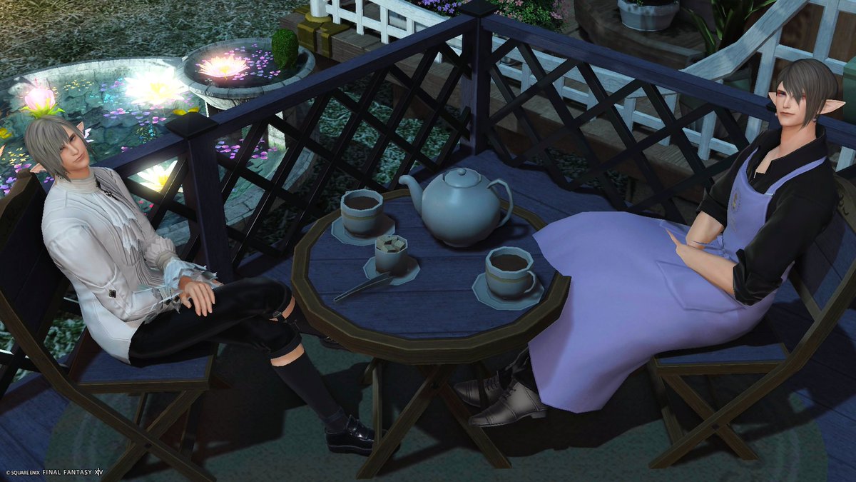おやすみなさい( ³ω³).｡o
𝐺𝑜𝑜𝑑 𝑛𝑖𝑔ℎ𝑡 ⟡.·
 #FF14 #エレオス #おやエレ