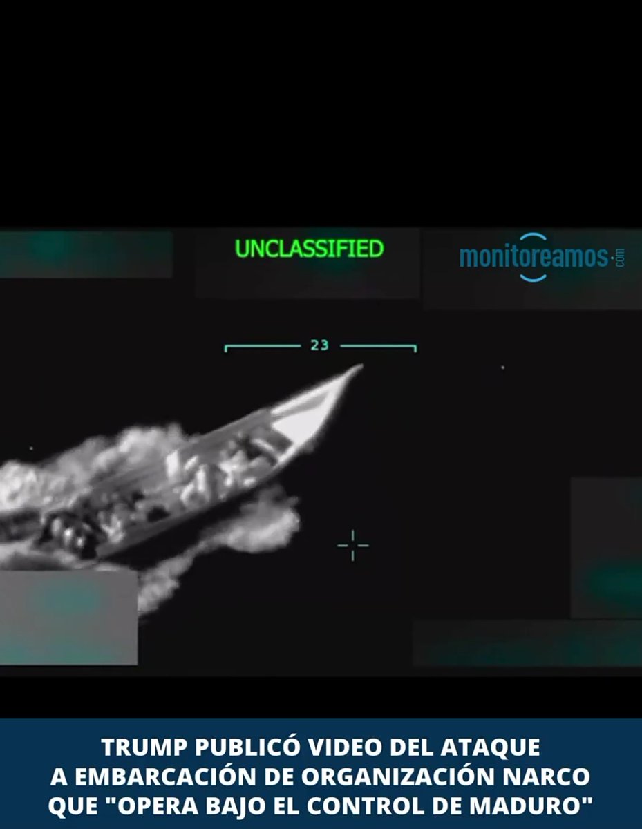 Había mas drogas en las "fiestas privadas" de Trump y Epstein, que lo que pudiera cargar una canoa tan pequeña, como la usada para el show contra Venezuela....