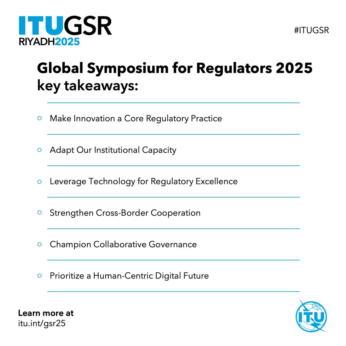 Int’l Telecommunication Union tweet media