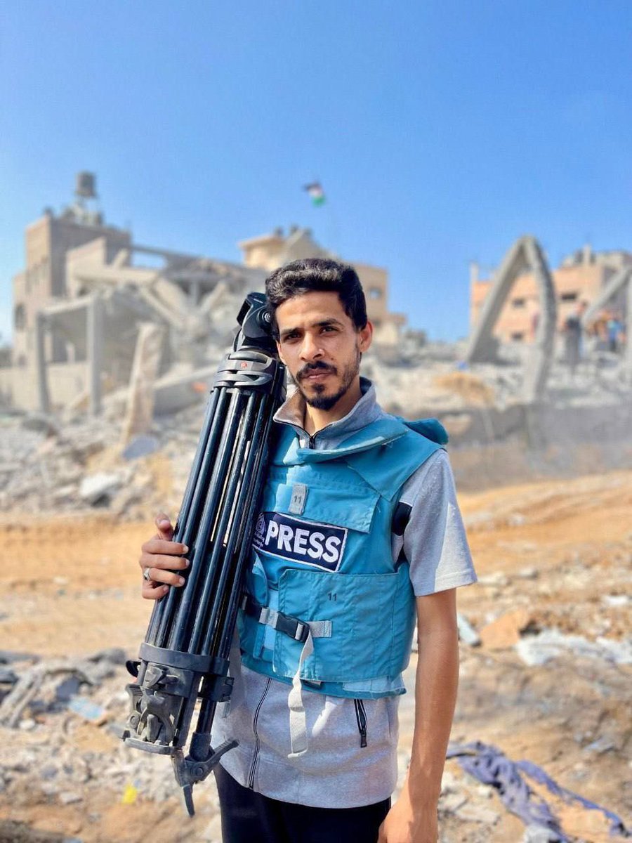 Israel killed photojournalist Rasmi Jihad Salem in an airstrike targeting him in Gaza City.