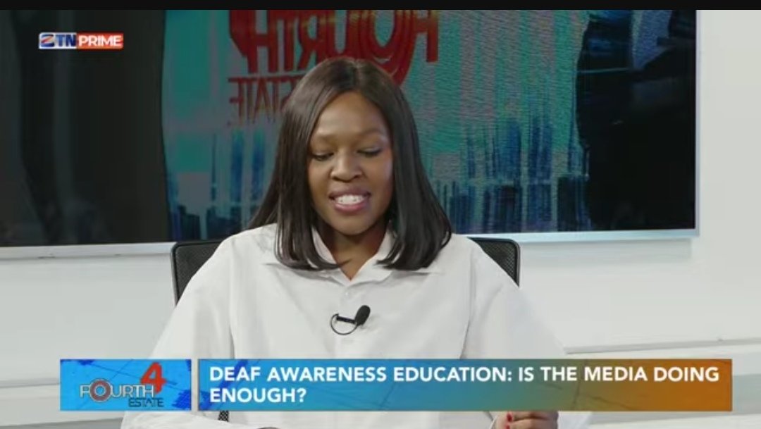 I just finished watching this program and today's conversation was centred on whether the media is doing enough to raise awareness on deaf persons, their culture etc. As a person who believes in inclusivity, l loved this. My key takeaway is we need to do more in ensuring that we