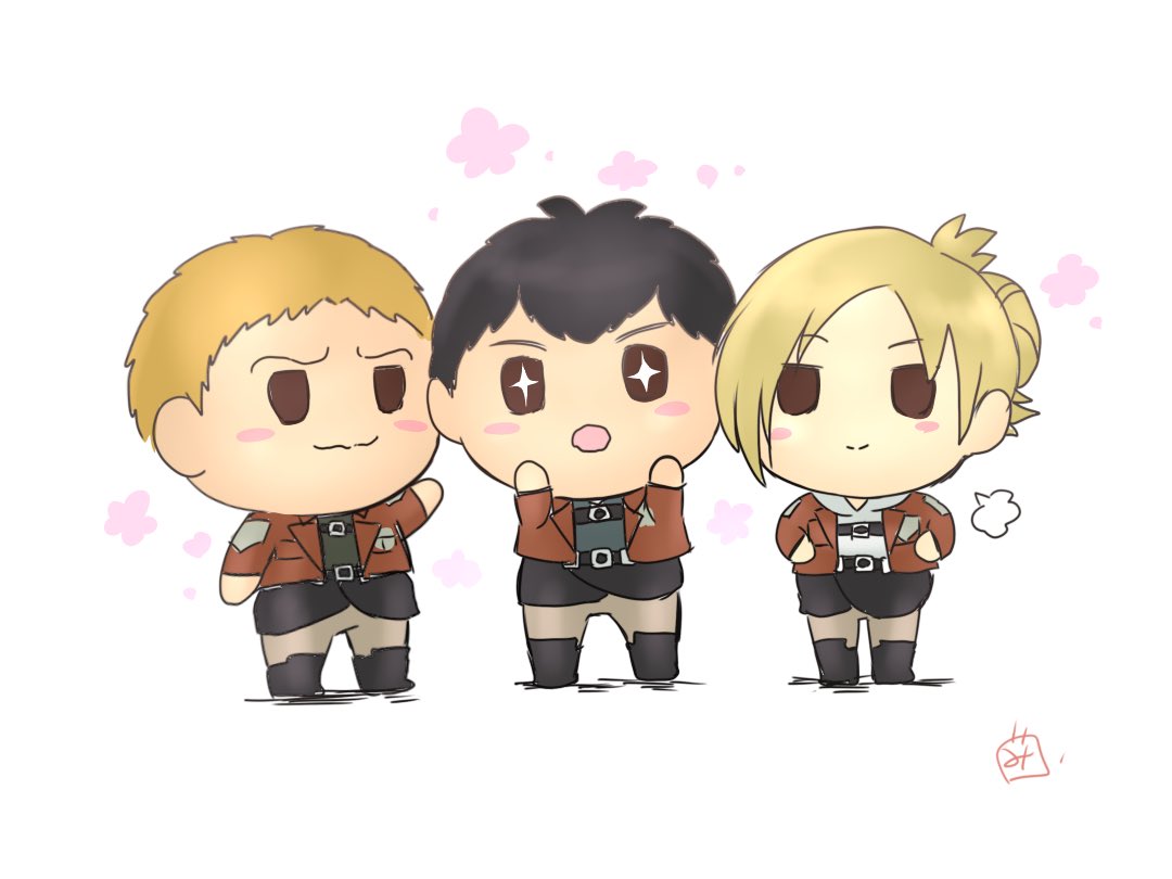 一番くじのアレ
3人一緒にしてあげたいグッズですね（大変そう）