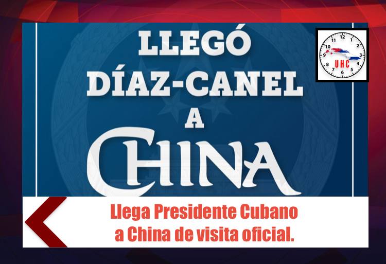 CONAVIL - Empresa de Construcción y Montaje (@conavil_ecm) on Twitter photo China - 🇨🇳El presidente cubano Miguel Díaz-Canel Bermúdez llegó a la República Popular China éste martes para una visita oficial, invitado por el presidente Xi Jinping.
<a href="/Conavil_ECM/">CONAVIL - Empresa de Construcción y Montaje</a> #LatirAvileño #100AñosConFidel #LaLuchaNoHaCesado China - 🇨🇳El presidente cubano Miguel Díaz-Canel Bermúdez llegó a la República Popular China éste martes para una visita oficial, invitado por el presidente Xi Jinping.
<a href="/Conavil_ECM/">CONAVIL - Empresa de Construcción y Montaje</a> #LatirAvileño #100AñosConFidel #LaLuchaNoHaCesado