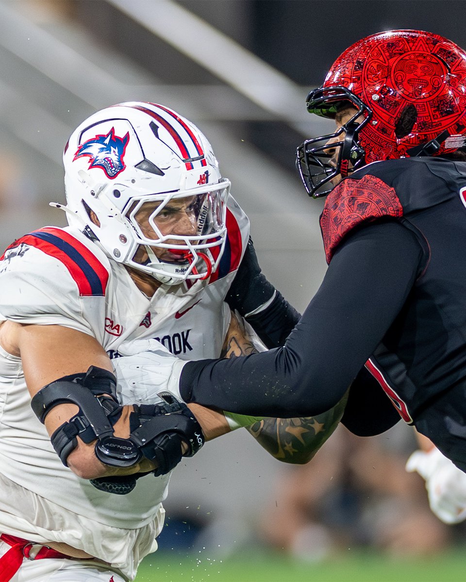 stonybrookalum's tweet photo. It’s time for Seawolves Football! Join us for the first @StonyBrookFB home game of the season as we take on Rhode Island. Bring your #SeawolvesForLife spirit and let’s pack the stands.
📅 Saturday, September 6
🕕 6 pm
🏟️ Kenneth P. LaValle Stadium
🎟️ https://t.co/GxnrbojUmO https://t.co/UieSekoktA