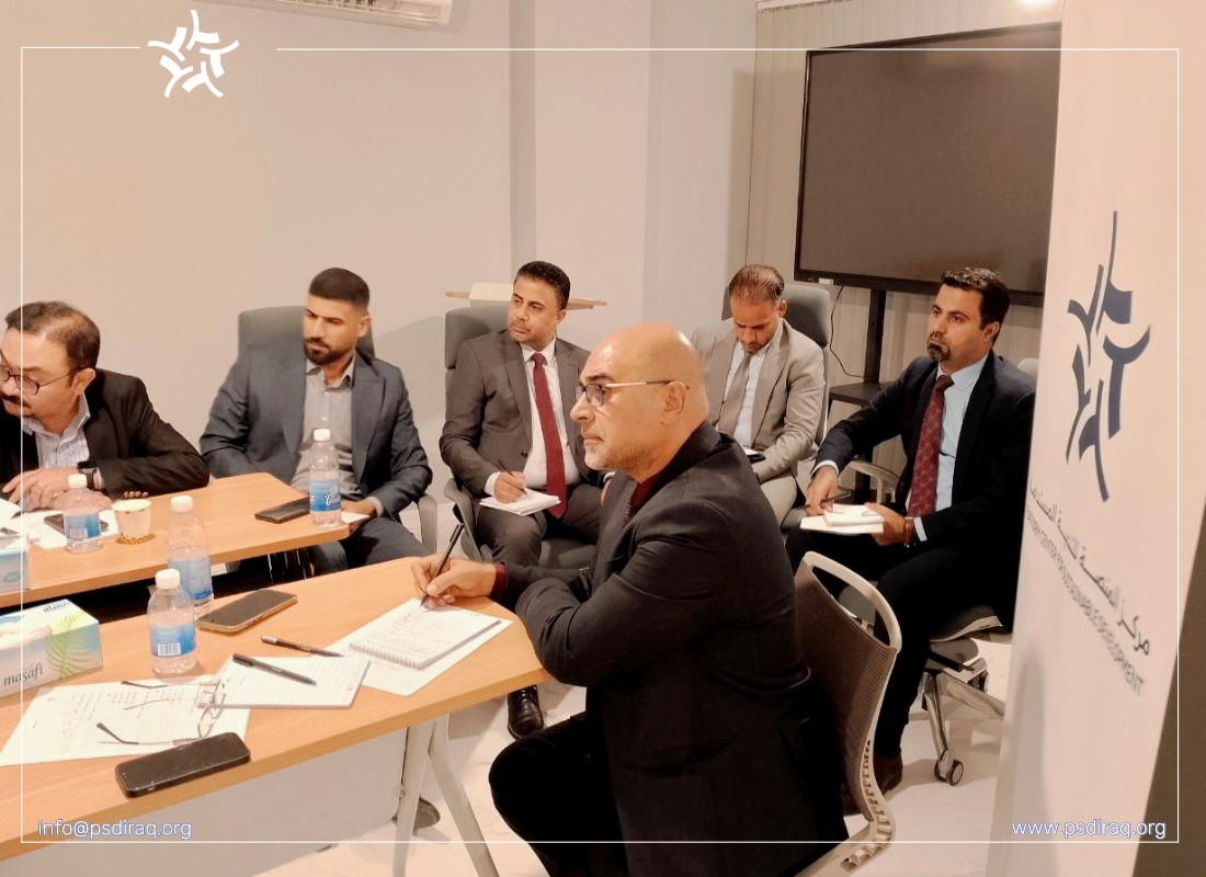 Delighted to host Dr. Saeed al-Jayashi &amp; experts on SYR to discuss scenarios of SYR Transition &amp; Implications for IRQ. 

Check the report: psdiraq.org/details/PSDIra…
#Transitional_Syria #Iraq #National_Security #PolicyDialogue