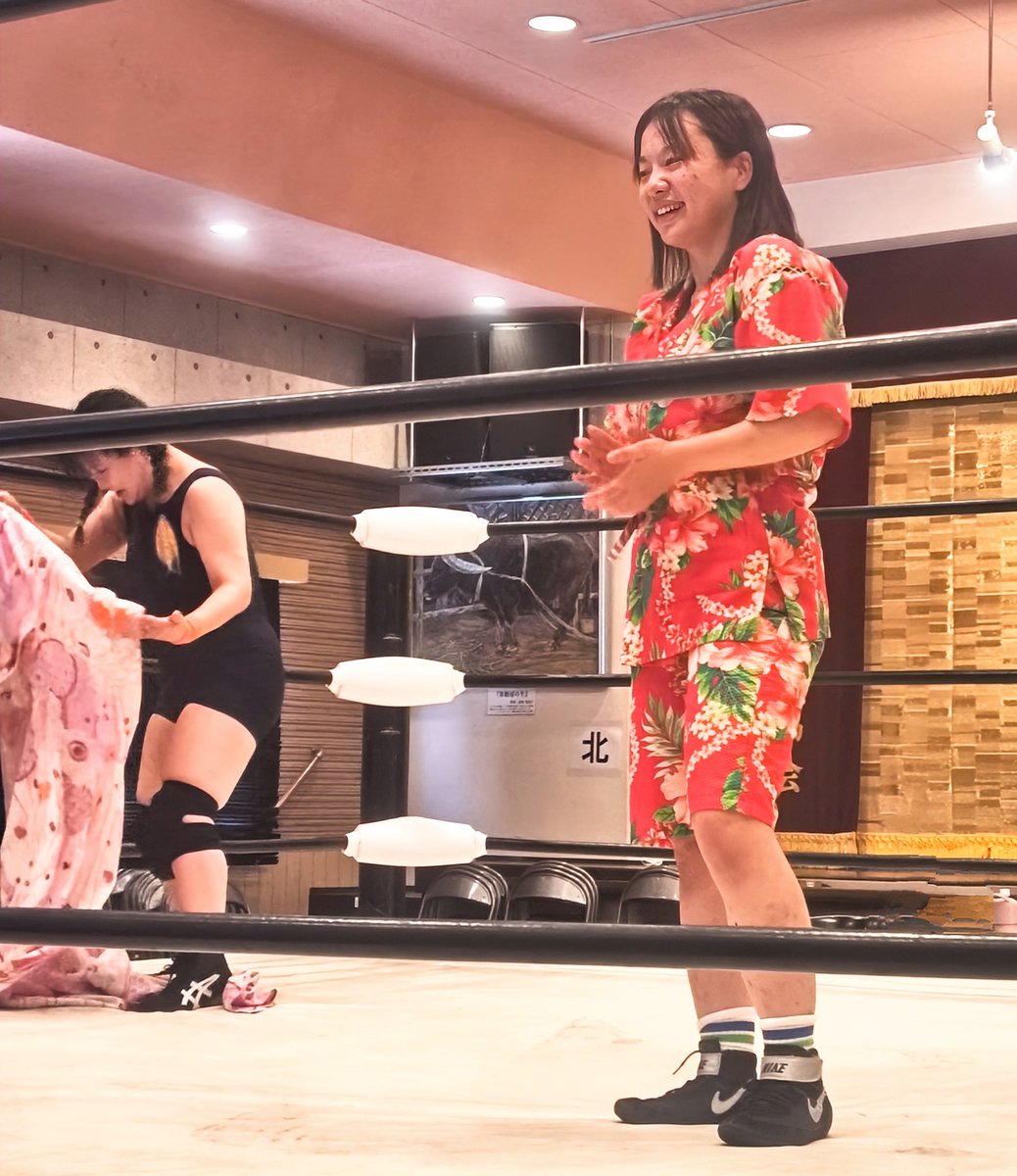2025 8.31 
大阪沖縄会館
OSAKAビアガーデンプロレス2025
真夏の女だらけ浴衣マッチ
#マリ卍 選手
#キラアン選手
#ぽっぽちゃん 選手
#藤井瑠美愛 選手

#OSAKAビアガーデンプロレス
#柳ヶ瀬プロレス
#紀州ぶんだらプロレス