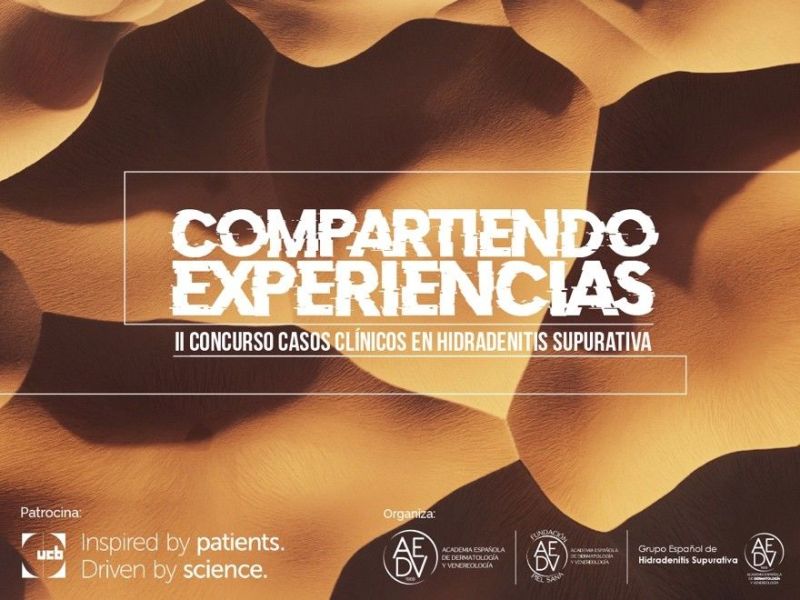 Participa en el II Concurso de Casos Clínicos en #HidradenitisSupurativa

¿Eres dermatólogo o residente y tratas pacientes con HS
 
👥 Solo para miembros AEDV en activo en España.

 Más info y bases:
👉 lnkd.in/dq4fP4QE