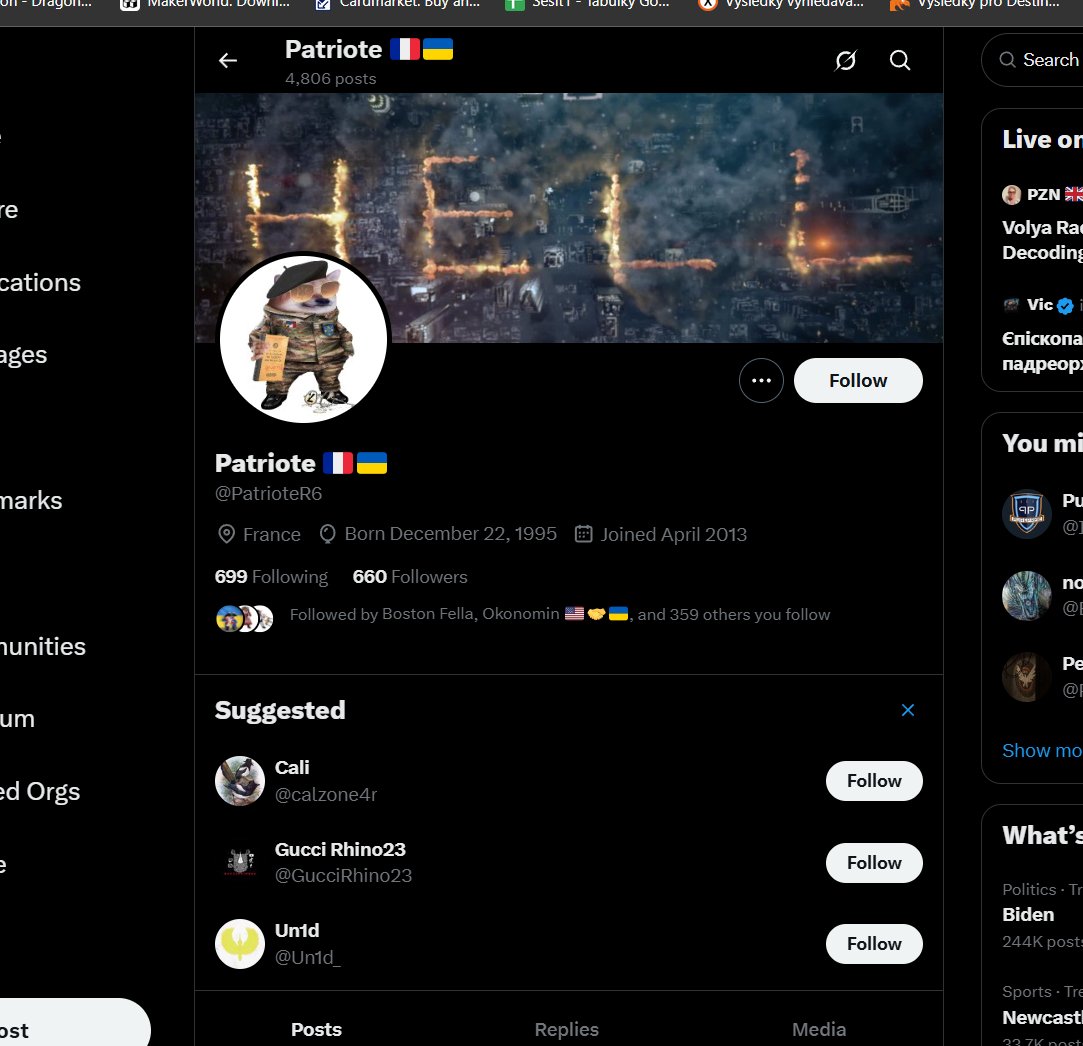 PagerFella69's tweet photo. ⚠️⚠️FEEEEEELLLAAAAAAAS⚠️⚠️

Baguette homie! Do you think that 🇫🇷 fellas lubed theyr baguettes? 🤔🤔

@PatrioteR6 

Show Love Follow Repost

#notocommies #BabisKO #electionsinczechia #deleterussia #nukeficoass https://t.co/qzBGSV1Xba