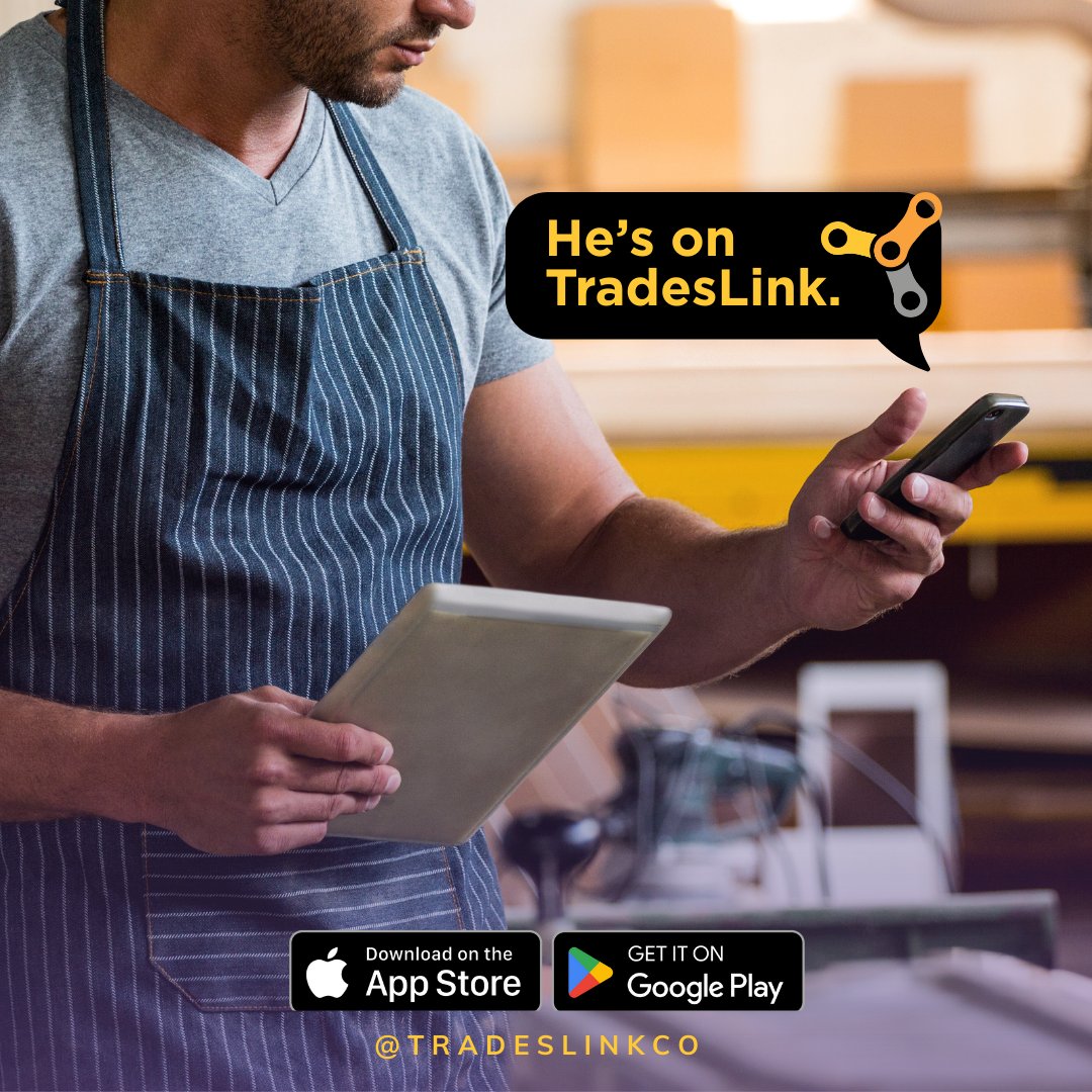 tradeslinkco's tweet photo. Whether they're on-site, in the shop, or building the future— they’re all on #TradesLink.

The networking app built for #tradespeople to:
✅ Connect with peers
✅ Find jobs faster
✅ Showcase skills &amp; certifications
Join the growing community today.📲

#SkilledTrades #TradesJobs https://t.co/K8yBnYDy3N