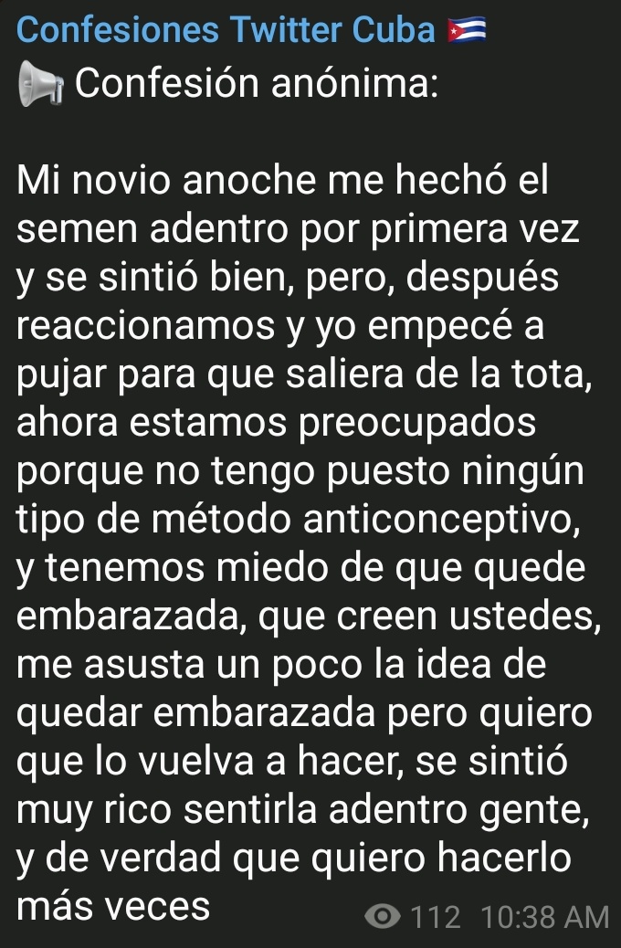 Confesiones Tuitel Cuba tweet media