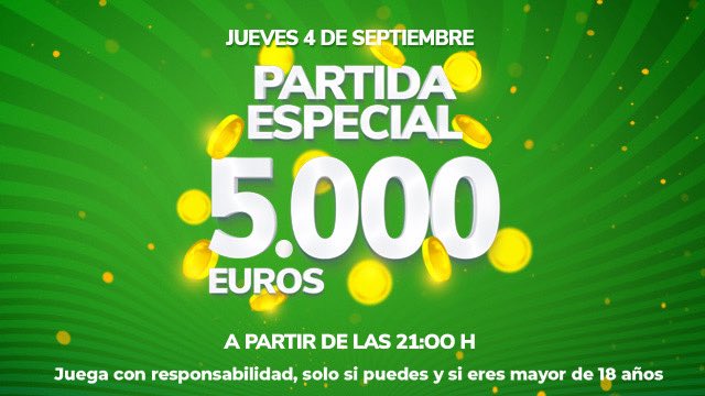 💣BOMBAZO💣𝐄𝐬𝐭𝐞 𝐣𝐮𝐞𝐯𝐞𝐬 𝐆𝐑𝐀𝐍 𝐏𝐀𝐑𝐓𝐈𝐃𝐀 𝐃𝐄 𝟓.𝟎𝟎𝟎 €.

⏰𝐀 𝐩𝐚𝐫𝐭𝐢𝐫 𝐝𝐞 𝐥𝐚𝐬 𝟐𝟏:𝟎𝟎𝐡. ¡Vente!

#YoSoyDeLasVegas #bingo #party #lasvegas #bingo #funny #friends