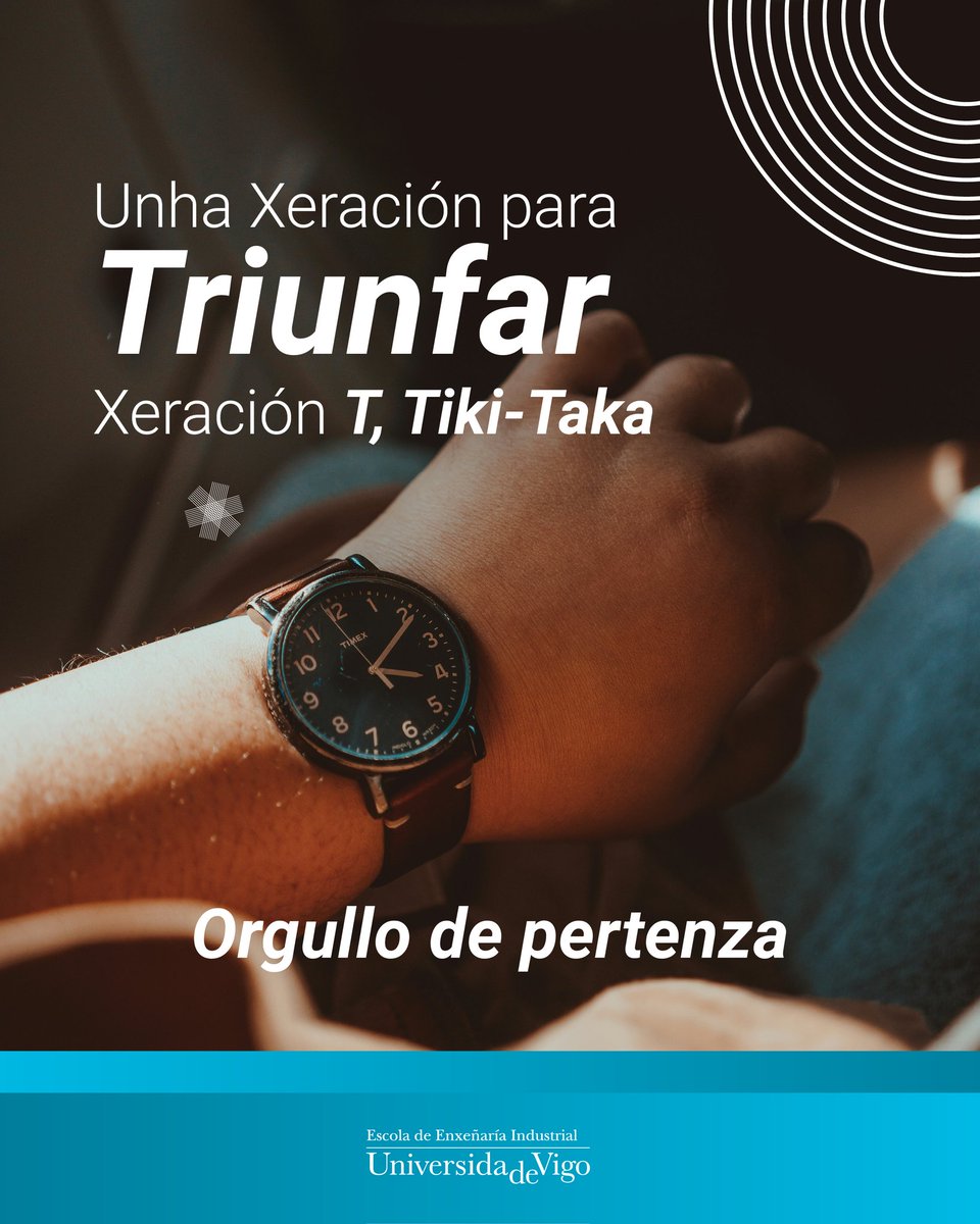 Práctica o ‘Tiki-Taka’ e presume de pertencer a unha xeración que non deixa indiferente a ninguén 😎

#eeiuvigo #venaindustriais #MáisUvigo