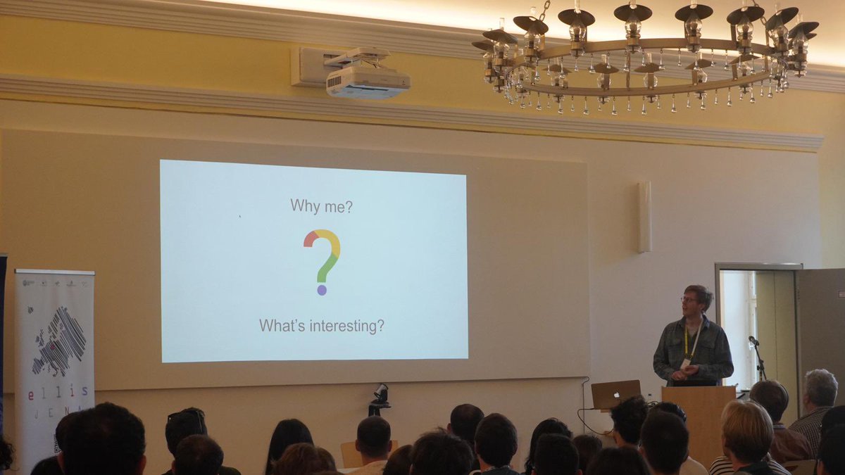 ELLIS Unit Jena (@ellis_unit_jena) on Twitter photo Keynotes on Day 3 at #SummerSchool2025 <a href="/ELLISforEurope/">ELLIS</a>
3๏ธโฃ<a href="/MarcCoru/">Marc Ruรwurm</a>โLearning Robust Environmental Embeddings by Training AI to Play Satellite GeoGuessr๐ฐ๏ธ๐น๏ธ
4๏ธโฃFrederik KratzertโDeep Learning for Large-Scale Rainfall-Runoff Modeling & Flood Forecasting๐ง๏ธ๐
tinyurl.com/63b4p62b Keynotes on Day 3 at #SummerSchool2025 <a href="/ELLISforEurope/">ELLIS</a>
3๏ธโฃ<a href="/MarcCoru/">Marc Ruรwurm</a>โLearning Robust Environmental Embeddings by Training AI to Play Satellite GeoGuessr๐ฐ๏ธ๐น๏ธ
4๏ธโฃFrederik KratzertโDeep Learning for Large-Scale Rainfall-Runoff Modeling & Flood Forecasting๐ง๏ธ๐
tinyurl.com/63b4p62b