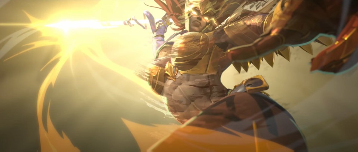LeMicrozz's tweet photo. I fucking knew after Emma Frost they're gonna really buff Angela up, and I'm not complaining. She's 100% a tank. I'm begging for her playstyle to be similar to Junker Queen's(with flight ofc) then IM BACK. I need tanks with more mobility. https://t.co/LT1FxW7nOW