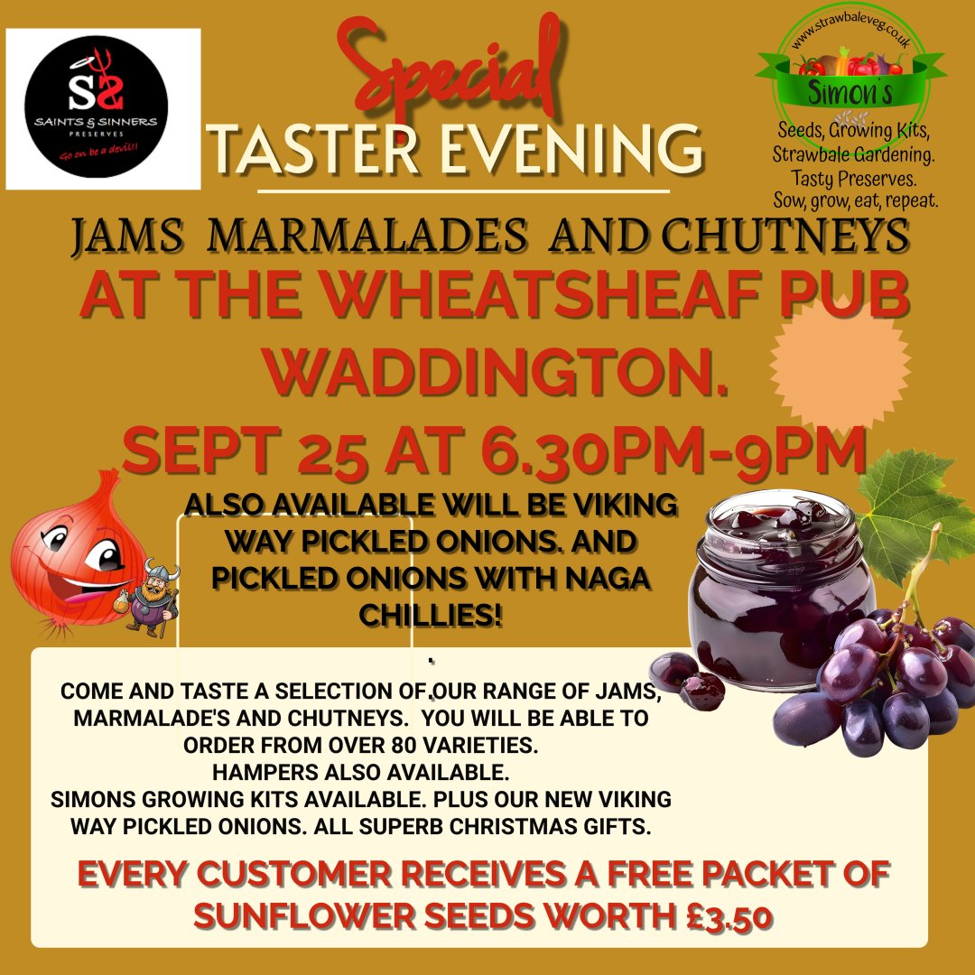 All welcome. Please RT. #preserves #Christmasgifts #gift #giftsforhim #giftsforher #LincsConnect #Lincoln #Lincs #Waddington #whatson #jams #homemade