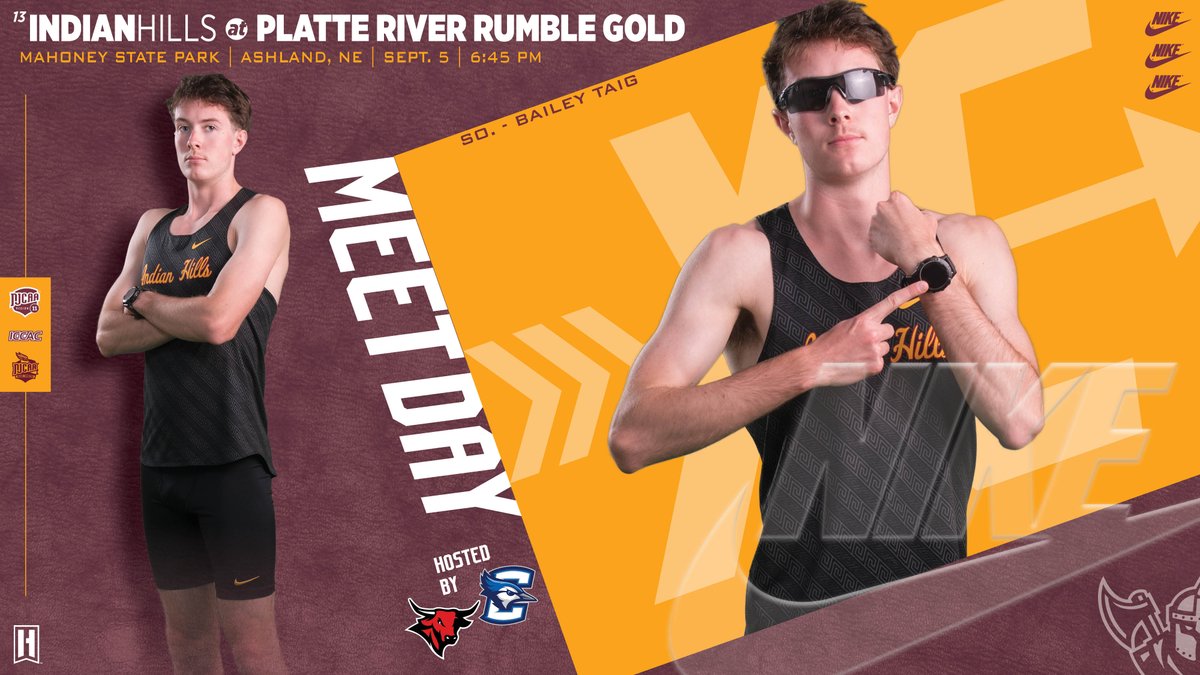 IHCC Athletics (@ihccathletics) on Twitter photo TOE THE LINE! - <a href="/IHCCrunning/">Indian Hills XC/TF</a> takes its ranked squads to Ashland, NE today as the Warriors open their 2025 season at the Platte River Rumble Gold at Mahoney State Park. The No. 12-rated women race at 6p, & the No. 13-ranked men start at 6:45p.
Results: results.blacksquirreltiming.com/meets/55647. TOE THE LINE! - <a href="/IHCCrunning/">Indian Hills XC/TF</a> takes its ranked squads to Ashland, NE today as the Warriors open their 2025 season at the Platte River Rumble Gold at Mahoney State Park. The No. 12-rated women race at 6p, & the No. 13-ranked men start at 6:45p.
Results: results.blacksquirreltiming.com/meets/55647.