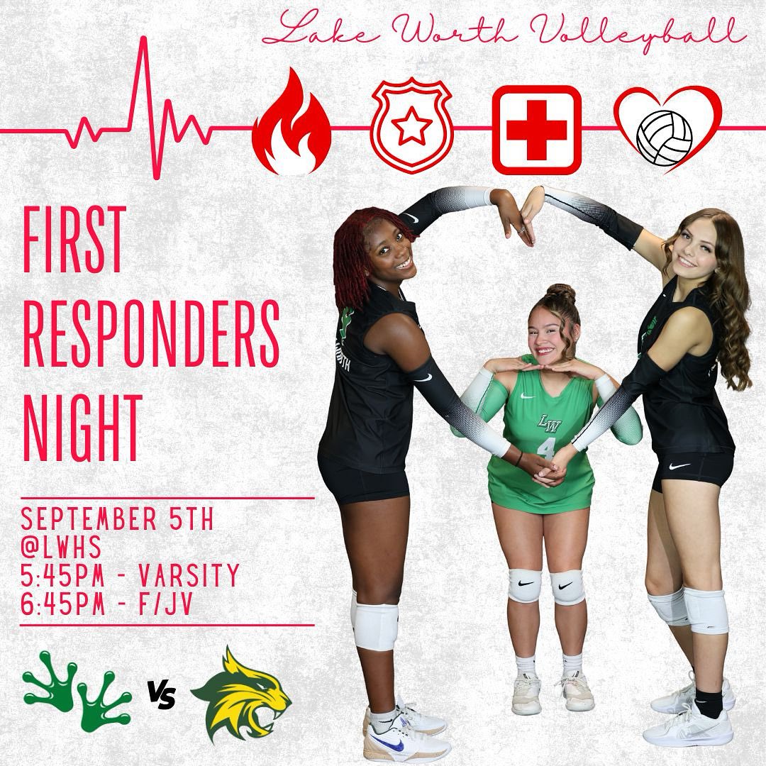Lady Frog VB (@ladyfrogvb) on Twitter photo π¨πΊπΈ This Friday is First Responders Night and our Home Opener! πΊπΈπ¨
Come out and help us honor the heroes who serve our community while cheering on your Lady Frogs! ππΈ
Letβs pack the stands and show our support on and off the court! 
#frogarmy #firstrespondersnight π¨πΊπΈ This Friday is First Responders Night and our Home Opener! πΊπΈπ¨
Come out and help us honor the heroes who serve our community while cheering on your Lady Frogs! ππΈ
Letβs pack the stands and show our support on and off the court! 
#frogarmy #firstrespondersnight