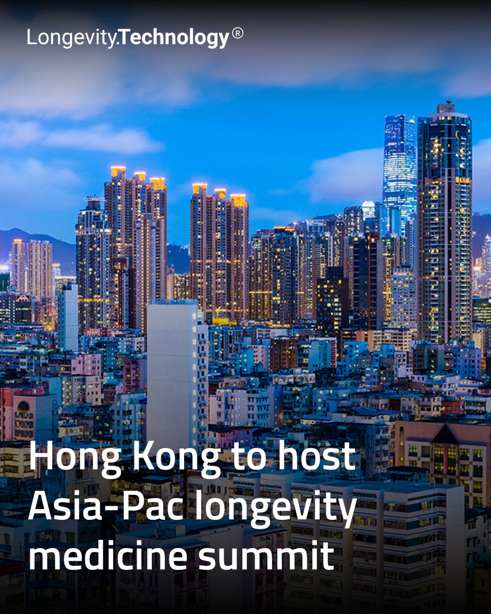 Two-day summit seeks to accelerate the integration of rigorously tested longevity interventions into clinical practice.

longevity.technology/news/hong-kong…

#longevity #agingwell #healthspan #biotech #HongKong