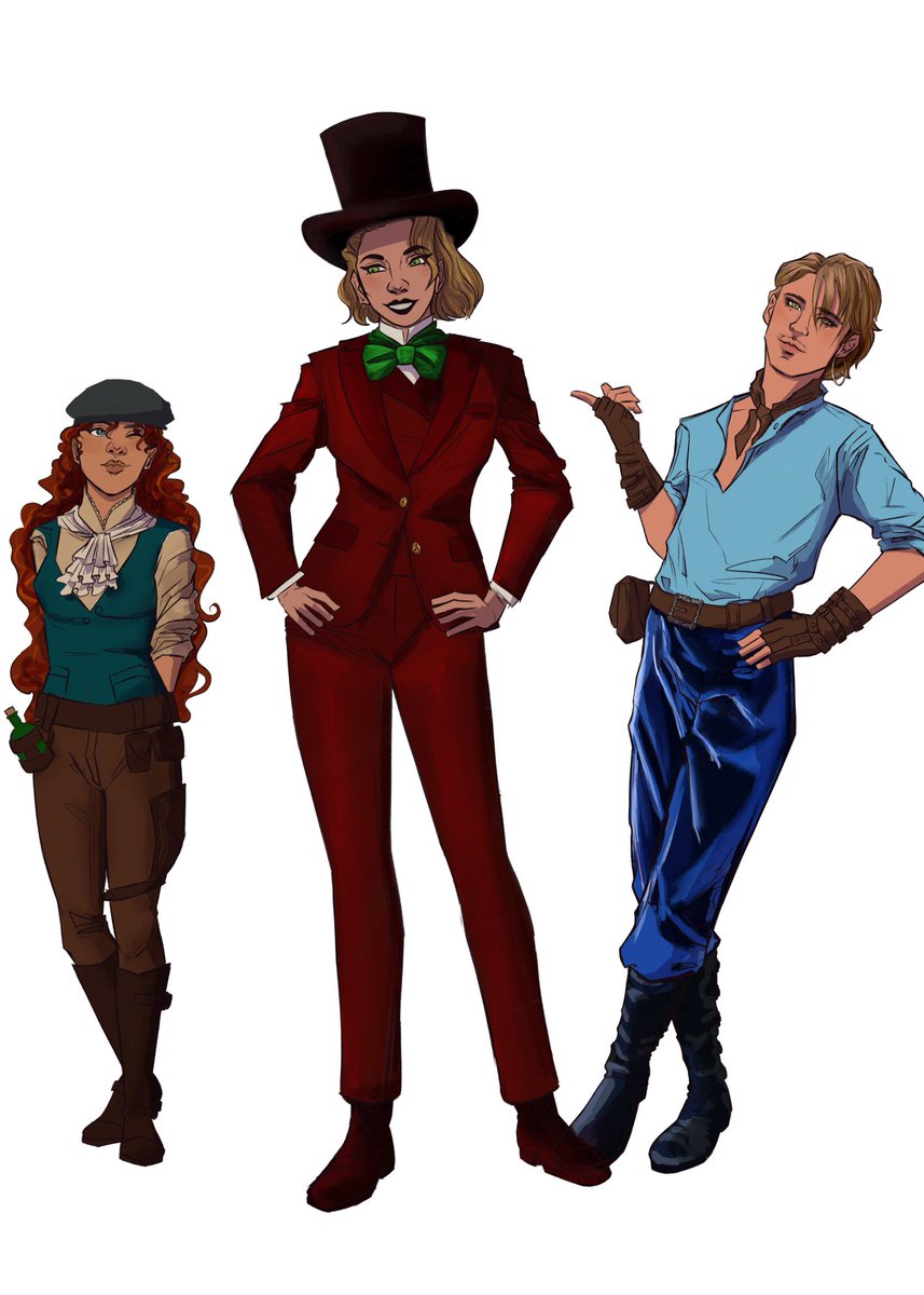 The creators of Mystery Shack Lookback are doing a steampunk audio drama podcast, and we're looking to hire voice actors for our leading ladies. For money!
More info: docs.google.com/document/d/1qZ…

Art by <a href="/sirenn_symphony/">Sirenzier- Working on Comms 🇵🇸</a>