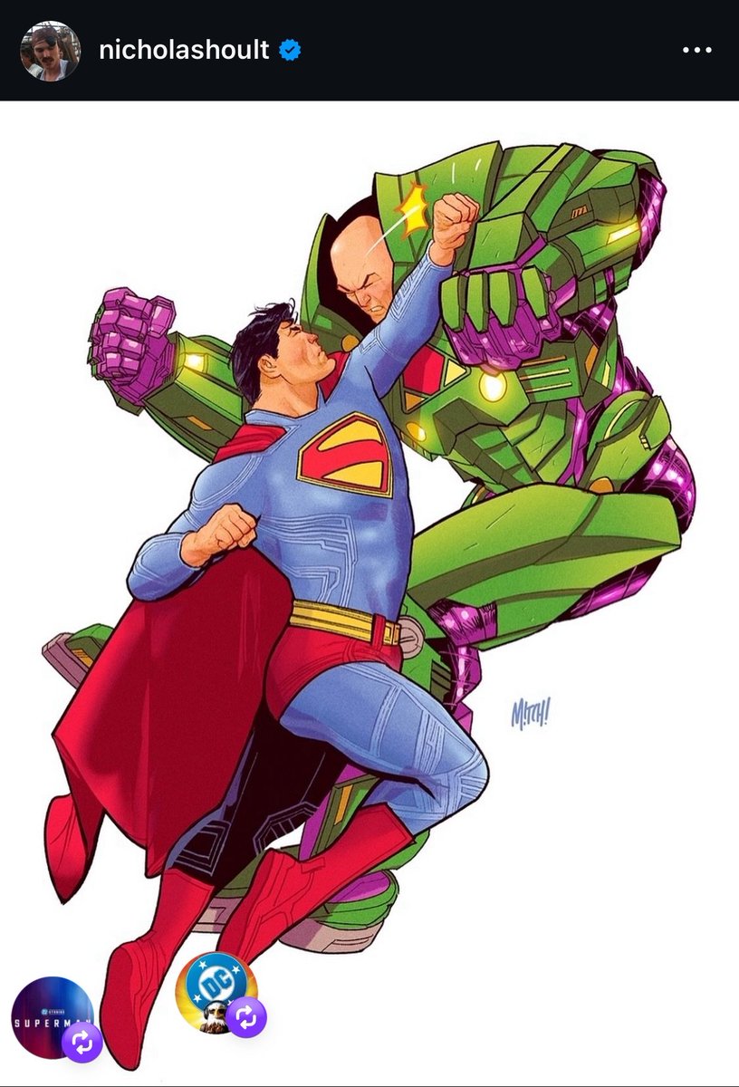 New art for Man of Tomorrow shared by Nicholas Hoult!

In theaters July 9, 2027