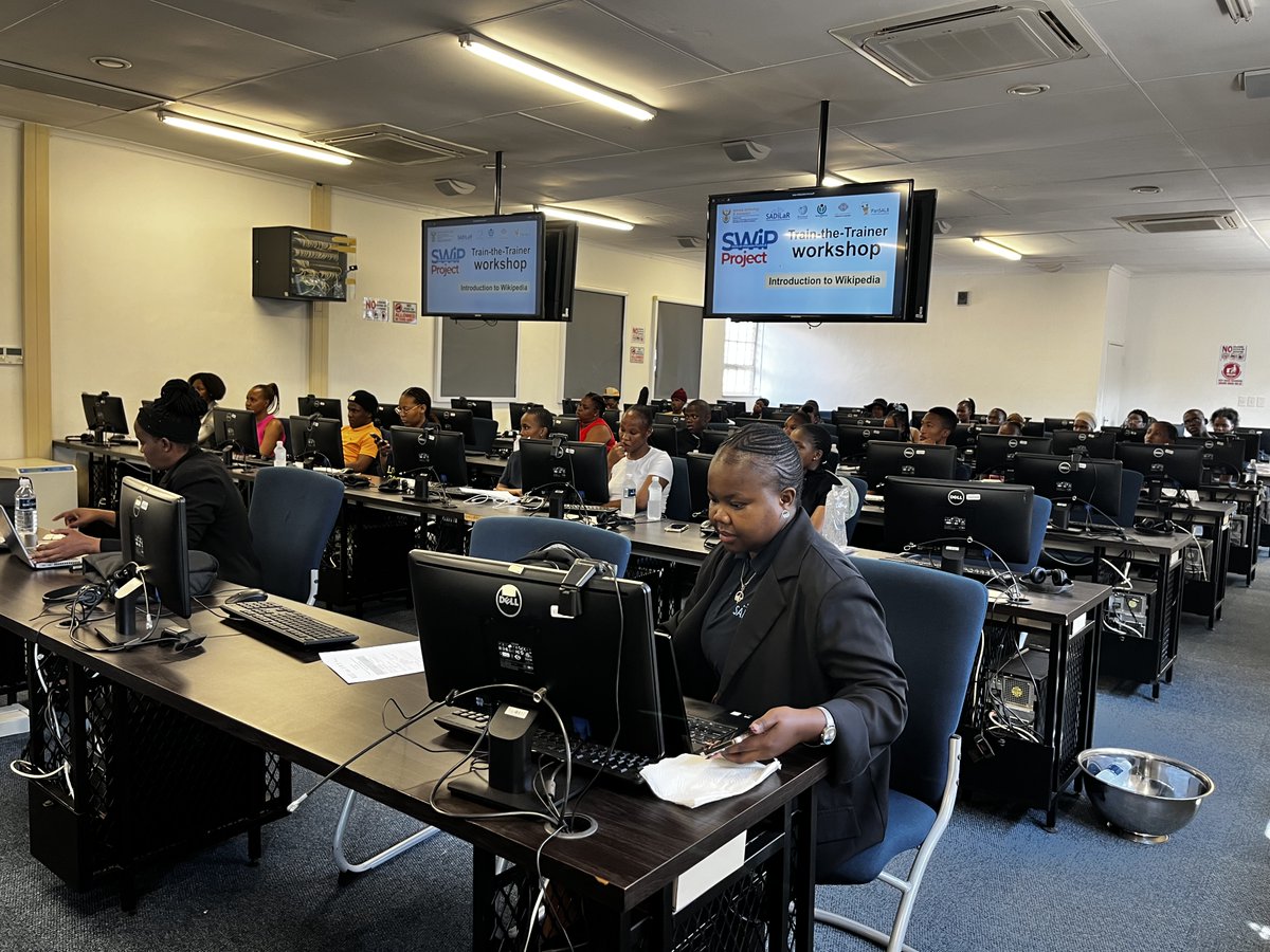 SWiP Phase 2 is at the University of Mpumalanga, equipping students and academics with the skills to contribute to Wikipedia and support the preservation of our languages.

#WikimediaZA #SWiPhase2