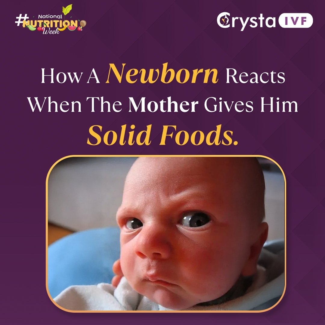 Ever seen this reaction? It’s your baby saying “No solids yet!”
❌ Newborns can’t handle solid food, their tiny stomach &amp; kidneys aren’t ready.
✅ Breast milk/formula = complete nutrition.

#BabyCareTips #ParentingMadeEasy #HealthyBabies #MotherhoodJourney #NewMomLife