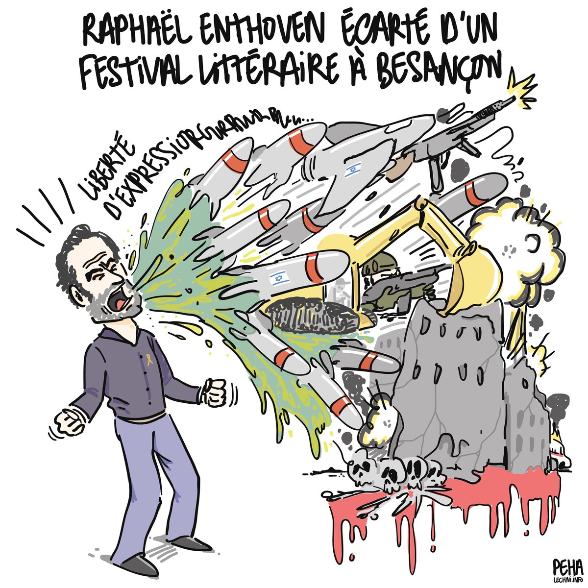 Le coup de crayon de la semaine, par Peha (<a href="/UnMondeRiant/">Un Monde Riant 🐘 @UnMondeRiant@piaille.fr</a>)