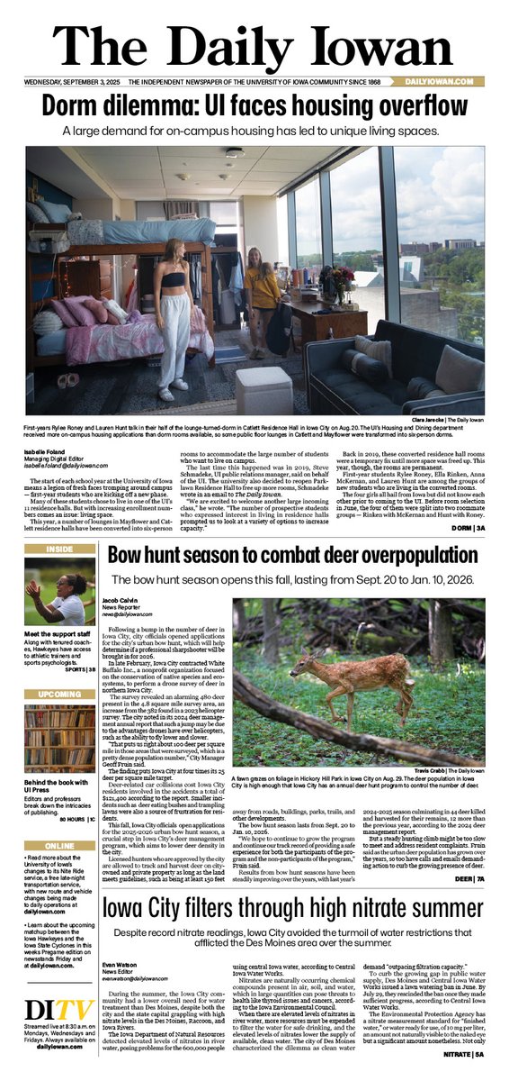 The Daily Iowan tweet media