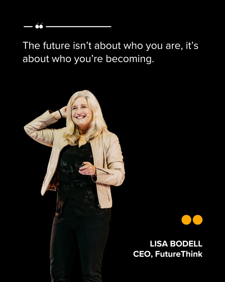 Lisa Bodell (@lisabodell) on Twitter photo In todayâs fast-paced world, success is driven by continuous growth. Itâs not who you are now, but who youâre becoming that shapes your career and your companyâs future.
#GrowthMindset #FutureFocused #WhySimpleWins In todayâs fast-paced world, success is driven by continuous growth. Itâs not who you are now, but who youâre becoming that shapes your career and your companyâs future.
#GrowthMindset #FutureFocused #WhySimpleWins