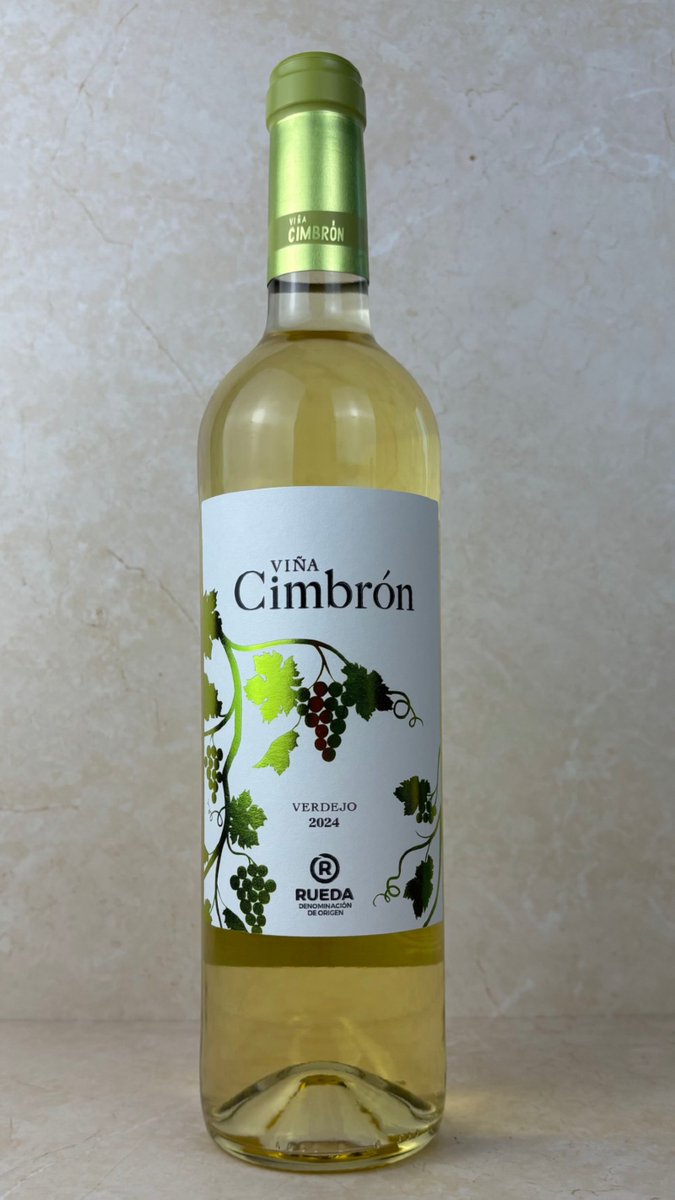 Joven, fresco y divertido. Pinta bien, ¿No? 😎

Es Viña Cimbrón Verdejo de @felixsanzbodega